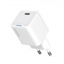 Мережевий зарядний пристрій ColorWay GaN Mini 25W PD Port PPS USB-C White (CW-CHS052PD-WT)