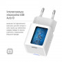 Мережевий зарядний пристрій ColorWay GaN Mini 35W PD Port PPS USB-C White (CW-CHS056PDC-WT) + кабель USB Type-C