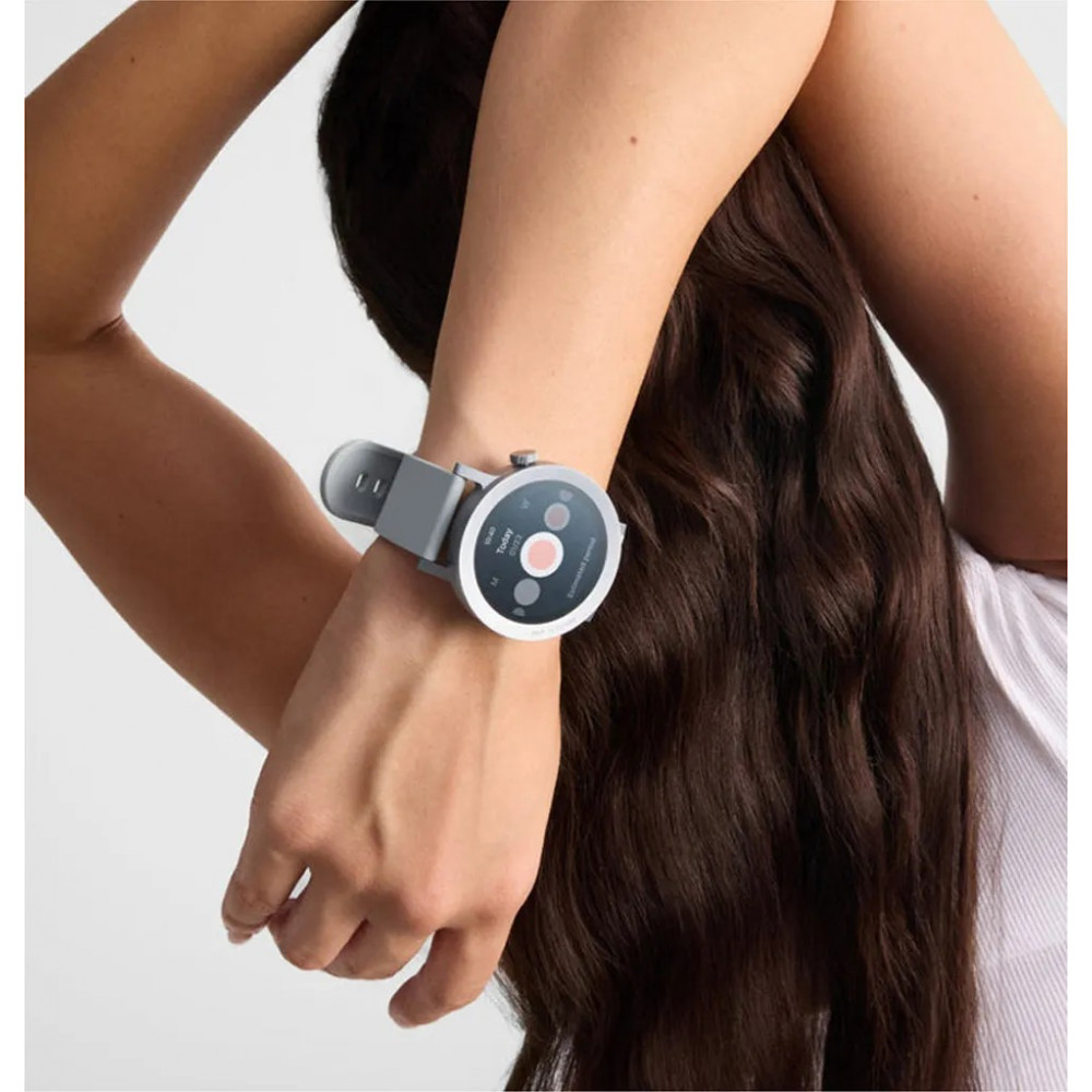 Смарт-годинник CMF by Nothing Watch Pro 2 Light Grey Metal with Silicone Strap_EU