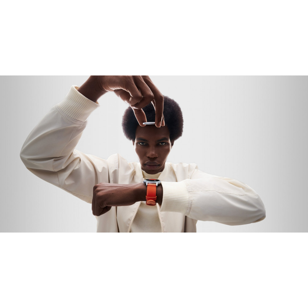 Смарт-годинник CMF by Nothing Watch Pro 2 Orange Metal with Leather Strap_EU