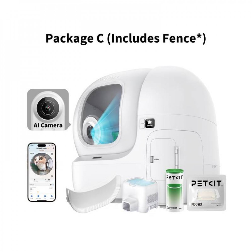 Смарт-лоток Petkit Purobot Max Pro With Cam Self-Clean (P9904)