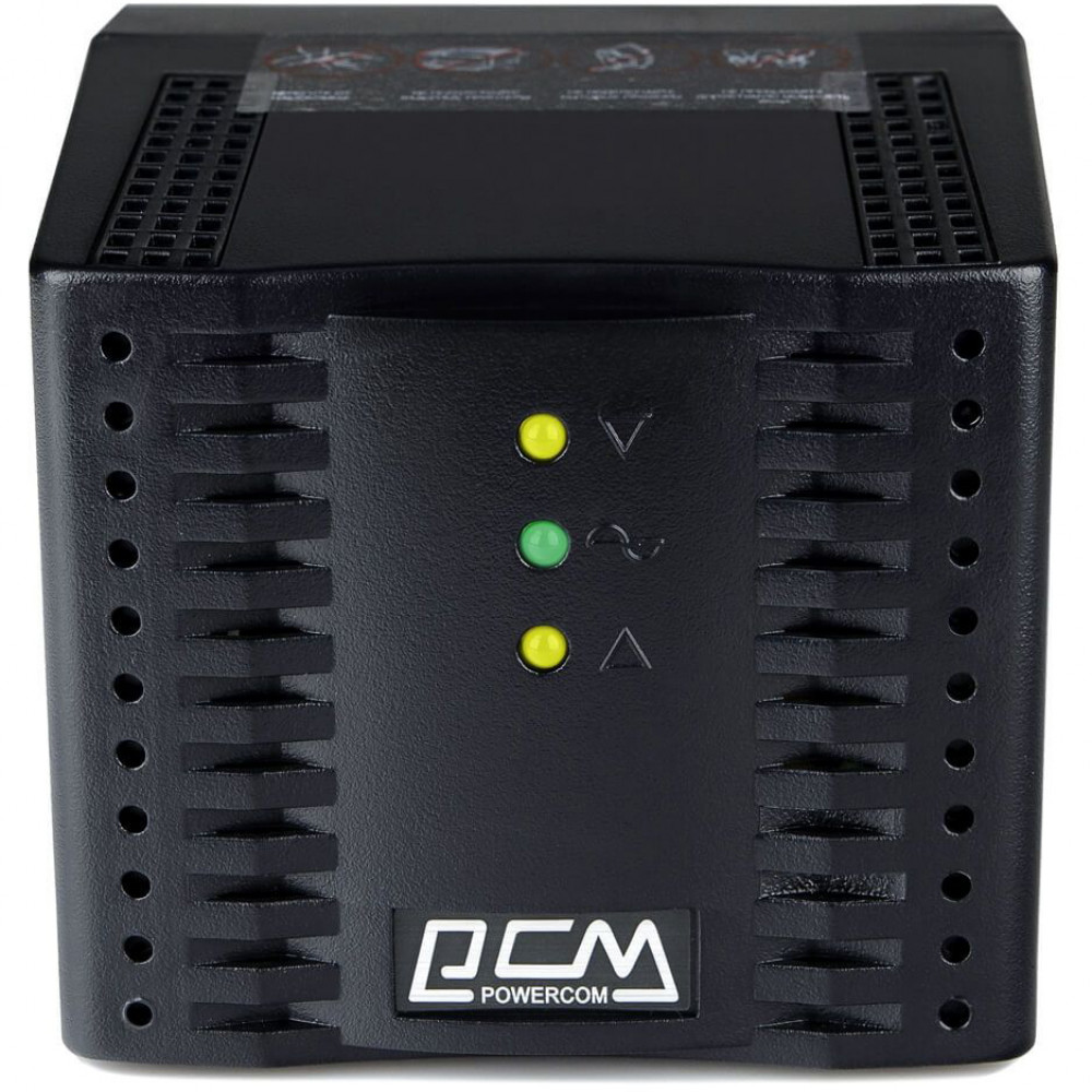 Стабілізатор напруги Powercom TCA-600 Black