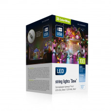 Світлодіодна гірлянда ColorWay (CW-G-100L10NUMC) 100LED, 10м, 8 функцій, різнокольорова USB Світлодіодна гірлянда ColorWay (CW-G-100L10NUMC) 100LED, 10м, 8 функцій, різнокольорова USB