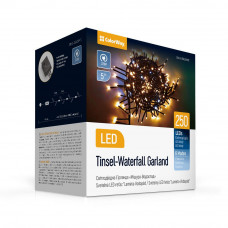 Світлодіодна гірлянда ColorWay (CW-G-250L5VMC) 250LED, 5м, (150 теплий статичний+100 білий водоспад) 220V Світлодіодна гірлянда ColorWay (CW-G-250L5VMC) 250LED, 5м, (150 теплий статичний+100 білий водоспад) 220V
