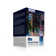 Світлодіодна гірлянда ColorWay (CW-GF-100L36UMC) бахрома 100LED, 3мx0.6м, різнокольорова USB Світлодіодна гірлянда ColorWay (CW-GF-100L36UMC) бахрома 100LED, 3мx0.6м, різнокольорова USB