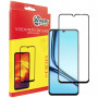 Захисне скло Dengos для Realme Note 50 Black Full Glue (TGFG-371)