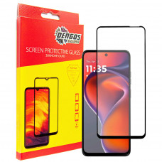 Захисне скло Dengos для Motorola G15/G15 Power Black Full Glue (TGFG-397) Захисне скло Dengos для Motorola G15/G15 Power Black Full Glue (TGFG-397)