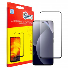 Захисне скло Dengos для Xiaomi Redmi Note 15 Pro 5G Black Full Glue (TGFG-427)