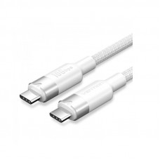 Кабель Vention USB Type-C - USB Type-C (M/M), 100W, 5A, 1 м, White (TRGWF)