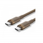 Кабель Vention USB Type-C - USB Type-C (M/M), 240W, 5A, 2 м, Gold (TRIJH)
