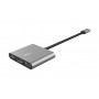 USB-хаб Trust Dalyx Aluminium USB Type-C 3-в-1 (23772)