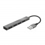 USB-хаб Trust Halyx Aluminium 4 ports (23786)