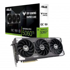Відеокарта GF RTX 5060 Ti 16GB GDDR7 TUF Gaming OC Asus (TUF-RTX5060TI-O16G-GAMING)