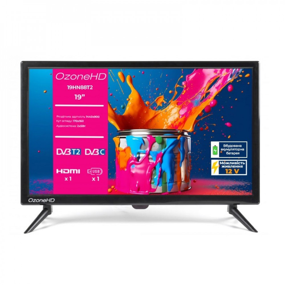 Телевiзор OzoneHD 19HN88T2