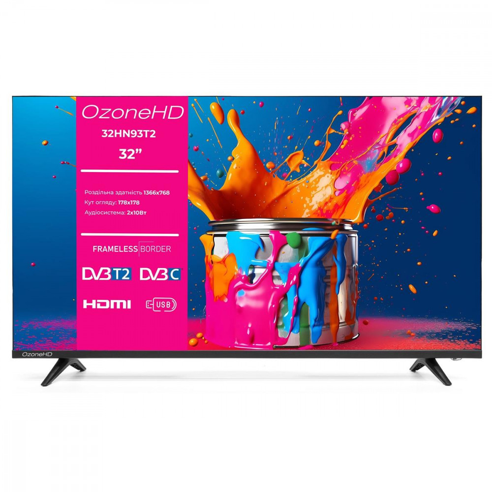 Телевiзор OzoneHD 32HN93T2