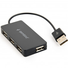 USB-хаб Gembird 4 ports Black (UHB-U2P4-04)
