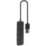 USB-хаб Gembird 4 ports Black (UHB-U2P4-06)