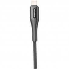 Кабель SkyDolphin S01L USB - Lightning (M/M), 1 м, Black (USB-000581)