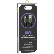 Кабель SkyDolphin S01V USB - micro USB (M/M) 1 м, Dark Green (USB-000584)