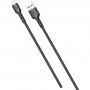 Кабель SkyDolphin S07L TPE High Elastic Line USB - Lightning (M/M), 1 м, Black (USB-000594)