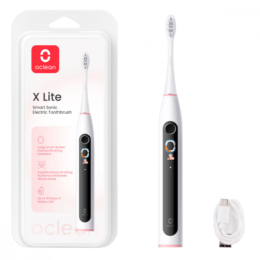 Розумна зубна електрощітка Oclean X Lite Grey (6970810555981)