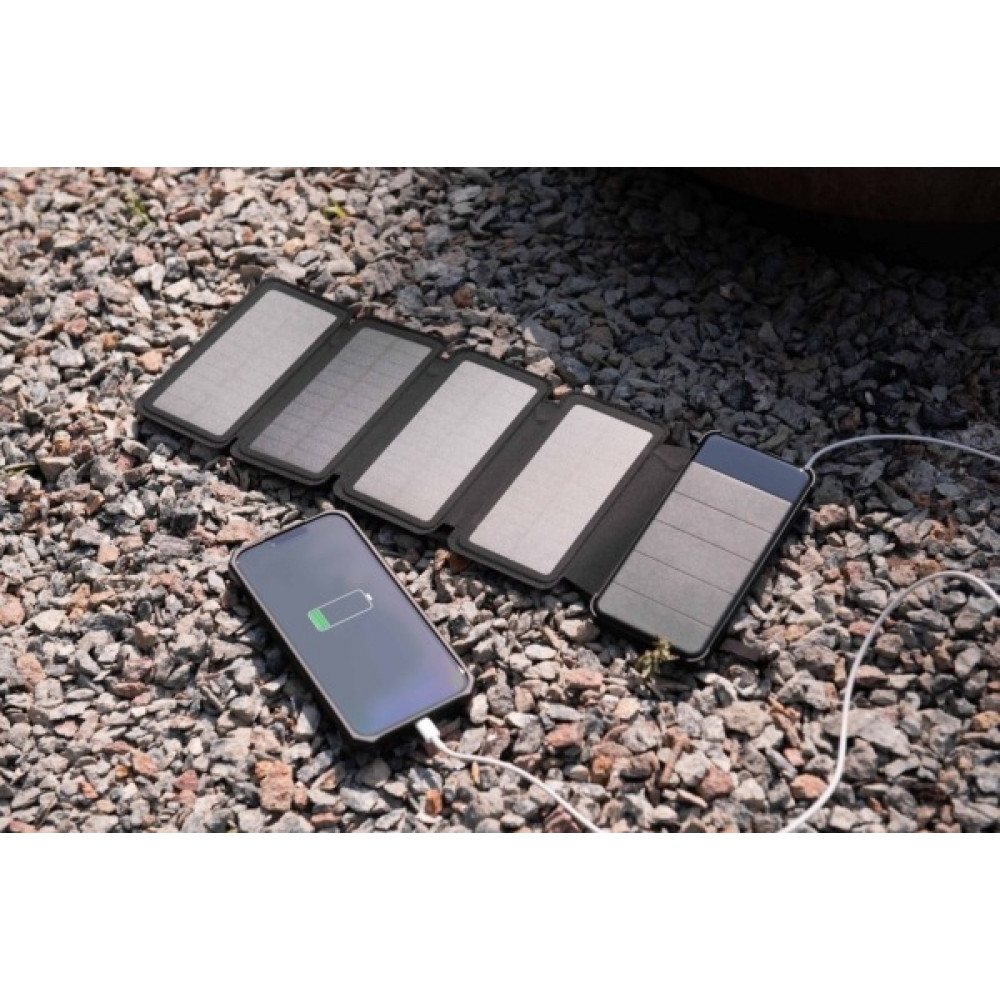 Універсальна мобільна батарея 2E Solar 8000mAh Black (2E-PB814-BLACK)