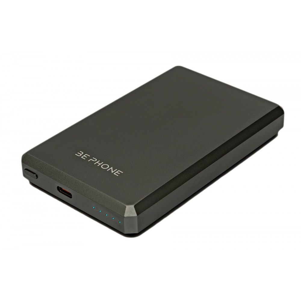 Універсальна мобільна батарея BePhone K6 10000 mAh MagSafe Grey 15W (BP-K6-GR)