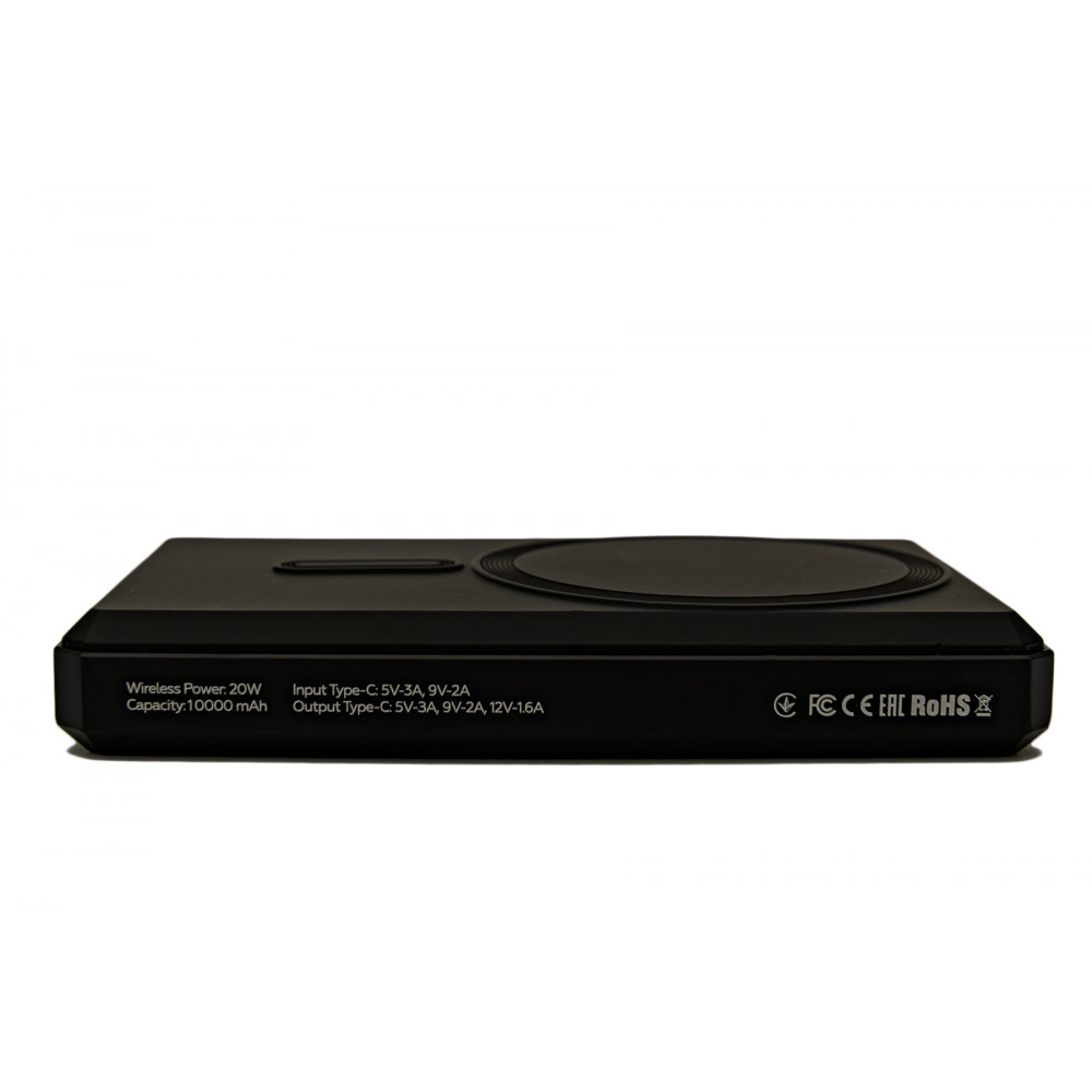Універсальна мобільна батарея BePhone K6 10000 mAh MagSafe Black 15W (BP-K6-BK)