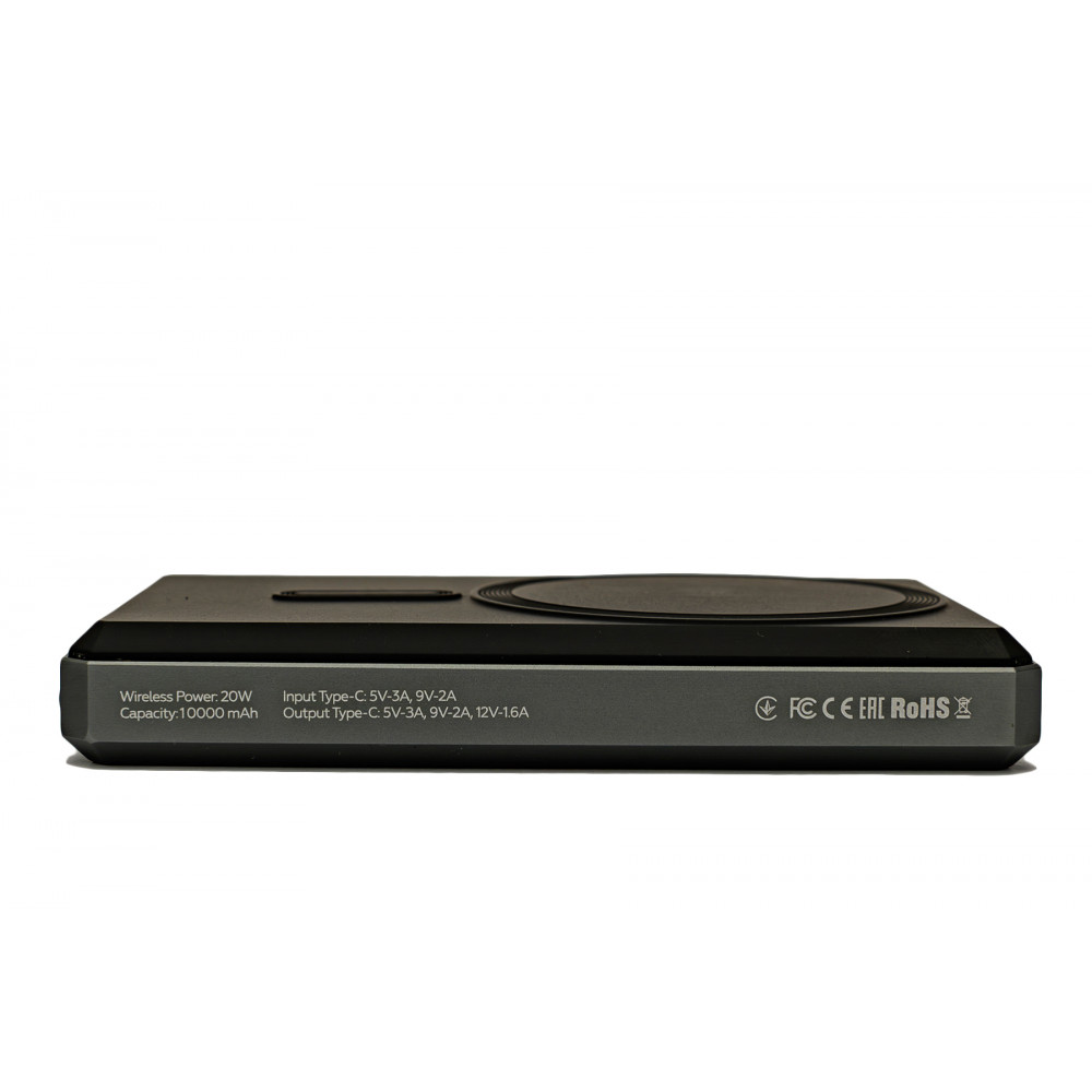 Універсальна мобільна батарея BePhone K6 10000 mAh MagSafe Grey 15W (BP-K6-GR)