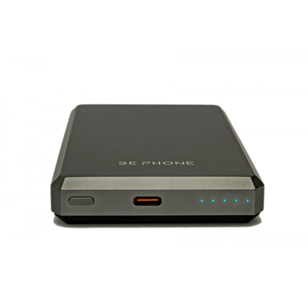 Універсальна мобільна батарея BePhone K6 10000 mAh MagSafe Grey 15W (BP-K6-GR)