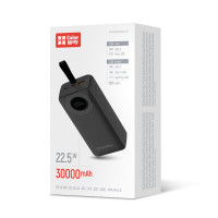 Універсальна мобільна батарея ColorWay EnergyPlus 30000mAh Black (CW-PB300LPB4BK-PDD)