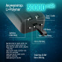 Універсальна мобільна батарея ColorWay EnergyPlus 30000mAh Black (CW-PB300LPB4BK-PDD)