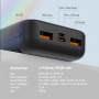 Універсальна мобільна батарея ColorWay Portable Charger 20000mAh Black (CW-PB200LPB4BK-PD) Універсальна мобільна батарея ColorWay Portable Charger 20000mAh Black (CW-PB200LPB4BK-PD)