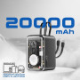 Універсальна мобільна батарея Promate Mavrix-20 20000mAh 65W Black