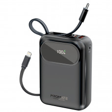Універсальна мобільна батарея Promate PowerPod-20 20000mAh 35W Black