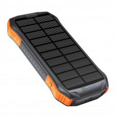 Універсальна мобільна батарея Promate SolarTank-10PDQi 10000mAh 20W Black