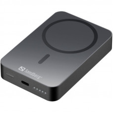 Універсальна мобільна батарея Sandberg Mag Wireless Powerbank 10000mAh 20W Black (420-97)