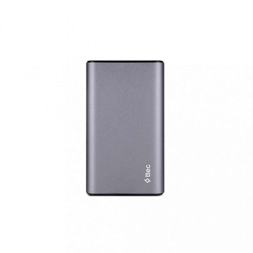 Універсальна мобільна батарея Ttec 15000mAh ReCharger Pro LCD PD 65W Space Gray (2BB216UG)