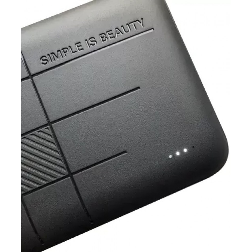 Універсальна мобільна батарея XO PR187 10000mAh 22.5W Black