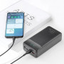 Універсальна мобільна батарея XO PR201 PD 65W QC 3.0 30000mAh Black
