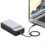 Універсальна мобільна батарея XO PR201 PD 65W QC 3.0 30000mAh Black