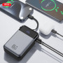 Універсальна мобільна батарея XO PR267  PD 65W 20000mAh Grey