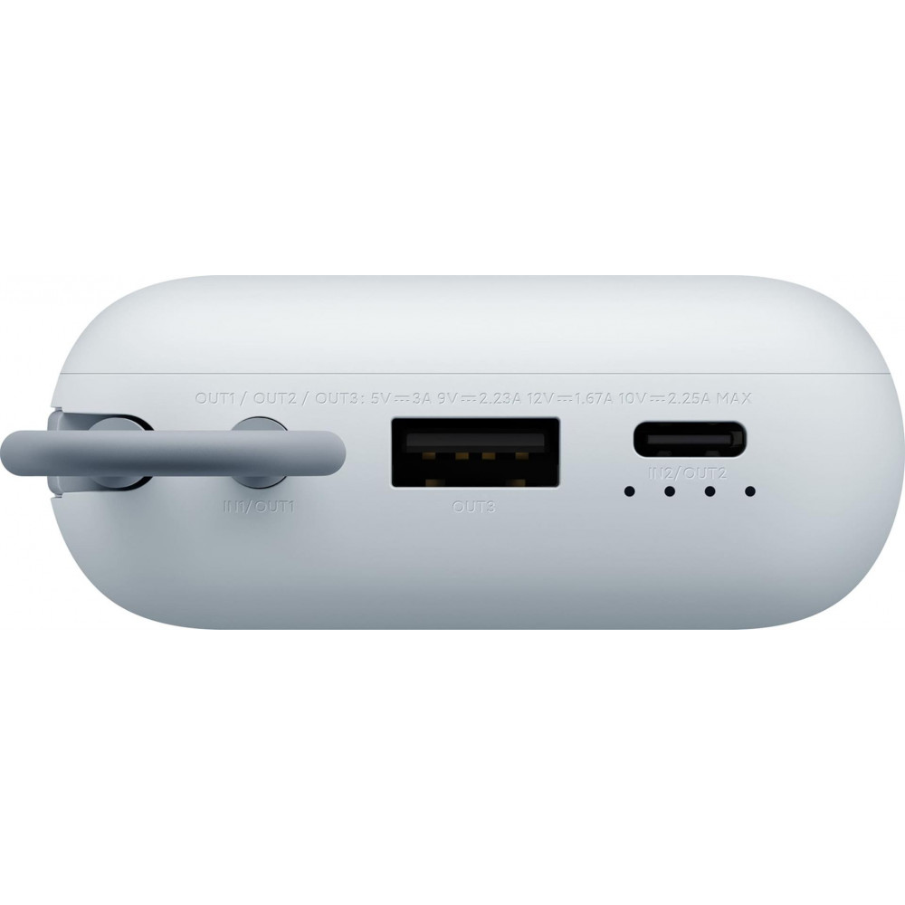 Універсальна мобільна батарея Xiaomi 10000mAh 22.5W Integrated Cable Blue (BHR9073GL)