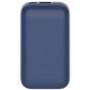 Універсальна мобільна батарея Xiaomi 10000mAh 33W Pocket Ed Pro Blue (BHR5785GL)