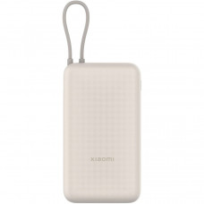 Універсальна мобільна батарея Xiaomi 20000mAh 33W Integrated Cable Beige (BHR8851GL)