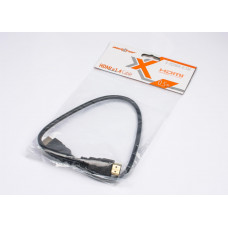 Кабель Maxxter HDMI - HDMI V 1.4 (M/M), 0.5 м, чорний (V-HDMI4-0.5M) пакет