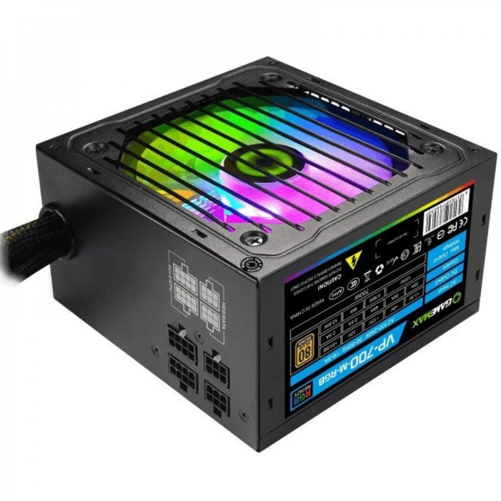 Блок живлення GameMax VP-700-M-RGB, 700W