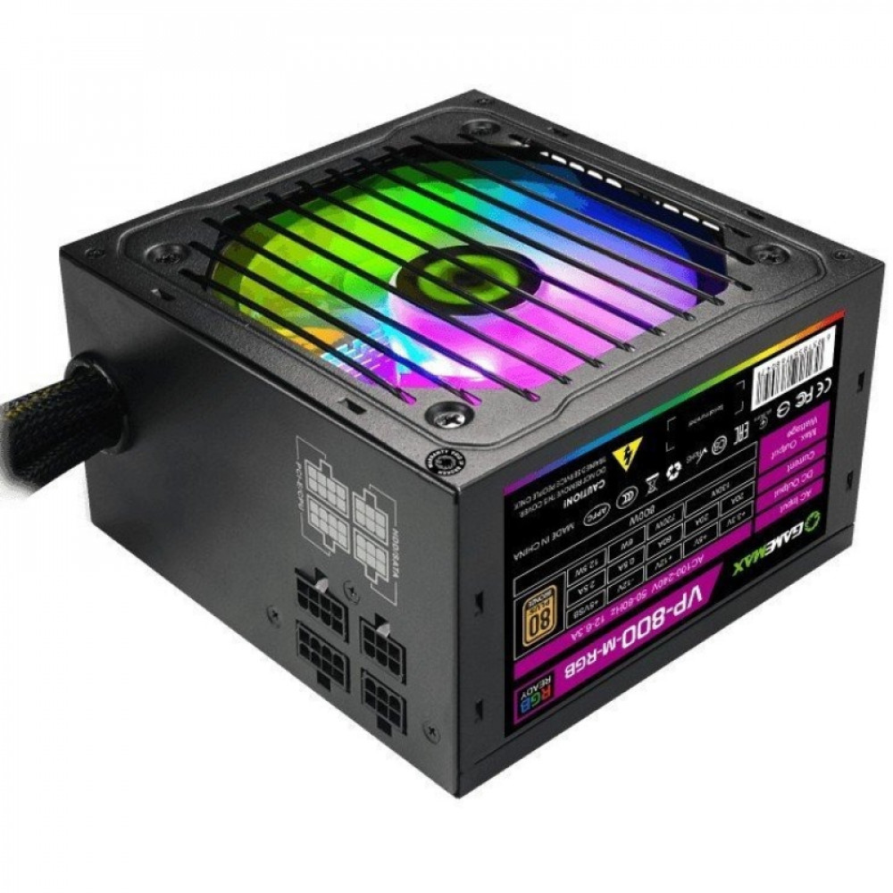 Блок живлення GameMax VP-800-M-RGB 800W