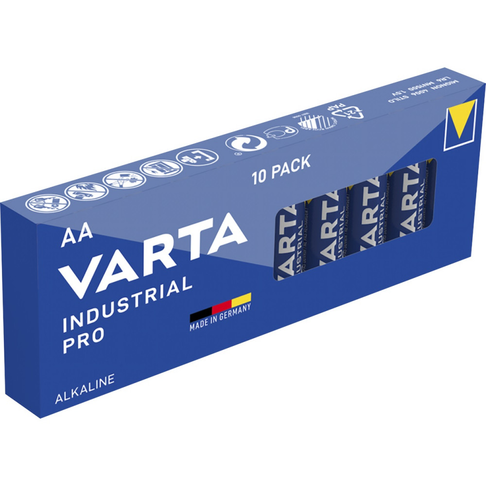 Батарейки Varta Industrial PRO 4006 AA/LR06 BL 10шт 