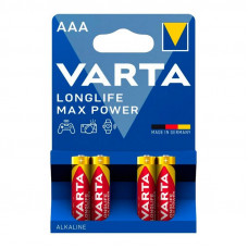 Батарейка Varta Longlife Max Power AAA/LR03 BL  4шт